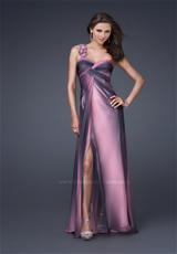 2012 La Femme Prom Dresses 16277.  Available in Pink/Gray, Royal/Aqua